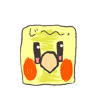 白おかめのチークさん（個別スタンプ：12）