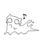 しろ(っぷ)ねこ-siropus cat- ※日本語版（個別スタンプ：24）