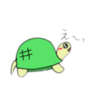 亀スタ  1！（個別スタンプ：3）