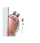 魚肉ソーセージうさぎ（個別スタンプ：7）