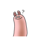 魚肉ソーセージうさぎ（個別スタンプ：8）