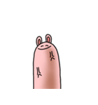 魚肉ソーセージうさぎ（個別スタンプ：9）