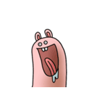 魚肉ソーセージうさぎ（個別スタンプ：18）