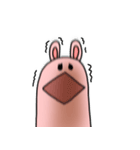 魚肉ソーセージうさぎ（個別スタンプ：19）