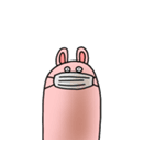 魚肉ソーセージうさぎ（個別スタンプ：20）