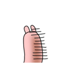 魚肉ソーセージうさぎ（個別スタンプ：21）