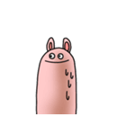 魚肉ソーセージうさぎ（個別スタンプ：22）
