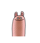魚肉ソーセージうさぎ（個別スタンプ：29）