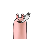 魚肉ソーセージうさぎ（個別スタンプ：34）