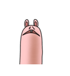 魚肉ソーセージうさぎ（個別スタンプ：38）