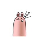 魚肉ソーセージうさぎ（個別スタンプ：39）