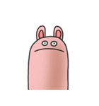 魚肉ソーセージうさぎ（個別スタンプ：40）