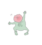 ほっぺたほっぺ（個別スタンプ：4）