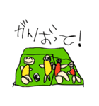 いきものスタンプ：6さいが描いたスタンプ（個別スタンプ：18）