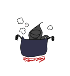 ひじきと変なやつら（個別スタンプ：1）