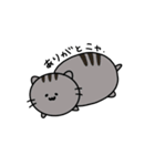 ダラダラつちねこ（個別スタンプ：3）