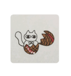 自由なねこたまご（個別スタンプ：2）
