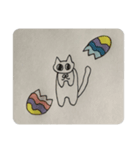 自由なねこたまご（個別スタンプ：5）
