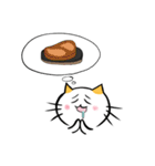 ぽっちゃり猫のポヨンの日常パート2（個別スタンプ：17）