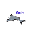 If marine life can talk to divers (TH)（個別スタンプ：11）