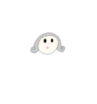 サッパリしている女の子（個別スタンプ：6）