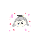 サッパリしている女の子（個別スタンプ：16）