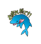 business dolphin（個別スタンプ：7）