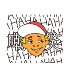 愉快な顔つきで端的に気持ちを伝える者たち（個別スタンプ：15）