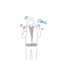 #手書きスタンプ（個別スタンプ：6）