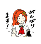 カラフルな少年と少女（個別スタンプ：29）