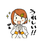 カラフルな少年と少女（個別スタンプ：34）