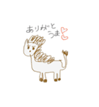 はすみ画伯 part2 生き物シリーズ（個別スタンプ：3）