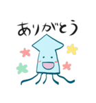 そんなこんなでイカのスタンプ（個別スタンプ：3）