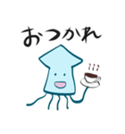 そんなこんなでイカのスタンプ（個別スタンプ：18）