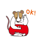 赤パンねずみ（個別スタンプ：1）