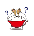 赤パンねずみ（個別スタンプ：19）