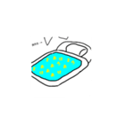 黒先生の日常 1（個別スタンプ：4）