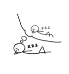 Capricious Stick man（個別スタンプ：2）