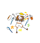 生きてゆくおんなのこたちの日常2（個別スタンプ：1）