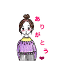 生きてゆくおんなのこたちの日常2（個別スタンプ：8）