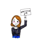生きてゆくおんなのこたちの日常2（個別スタンプ：37）