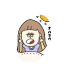 お洒落なサラちゃん（個別スタンプ：13）