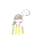 きいろい子ちゃん（個別スタンプ：8）