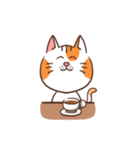 パンパンおっさん猫の日常（個別スタンプ：10）