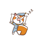 パンパンおっさん猫の日常（個別スタンプ：15）