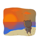 パンパンおっさん猫の日常（個別スタンプ：28）