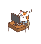 パンパンおっさん猫の日常（個別スタンプ：29）