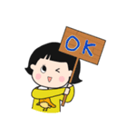毎日使える♫ももちゃんスタンプ（個別スタンプ：9）