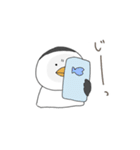 真面目なペンギンくんのスタンプ①（個別スタンプ：1）