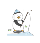 真面目なペンギンくんのスタンプ①（個別スタンプ：21）